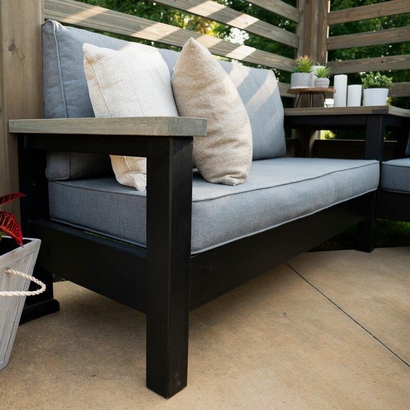 6 - Person Seating Group with Sunbrella Cushions