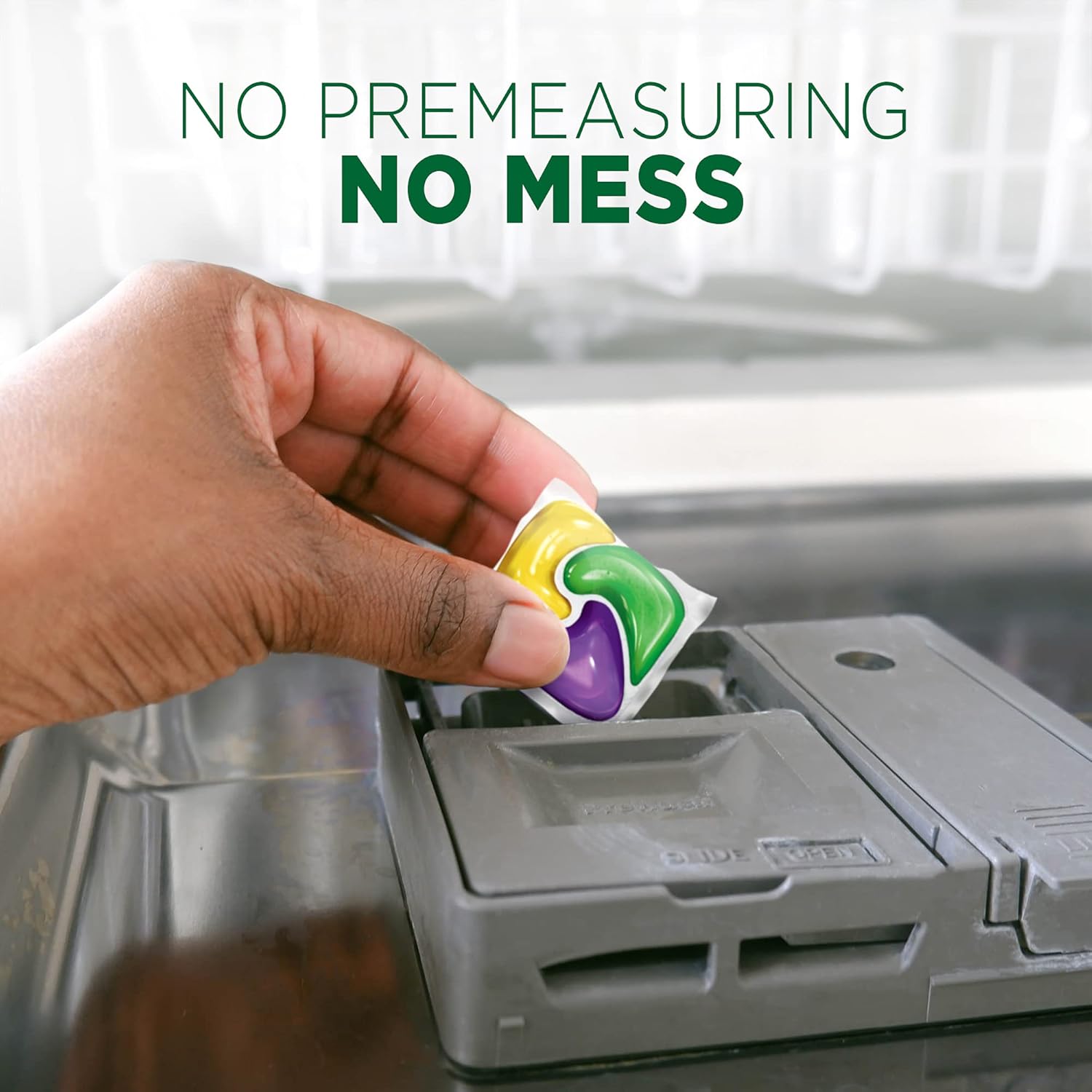 Cascade Platinum Plus Dishwasher Pod, Dish Detergent ActionPacs Dish Pods, Fresh, 52 Count