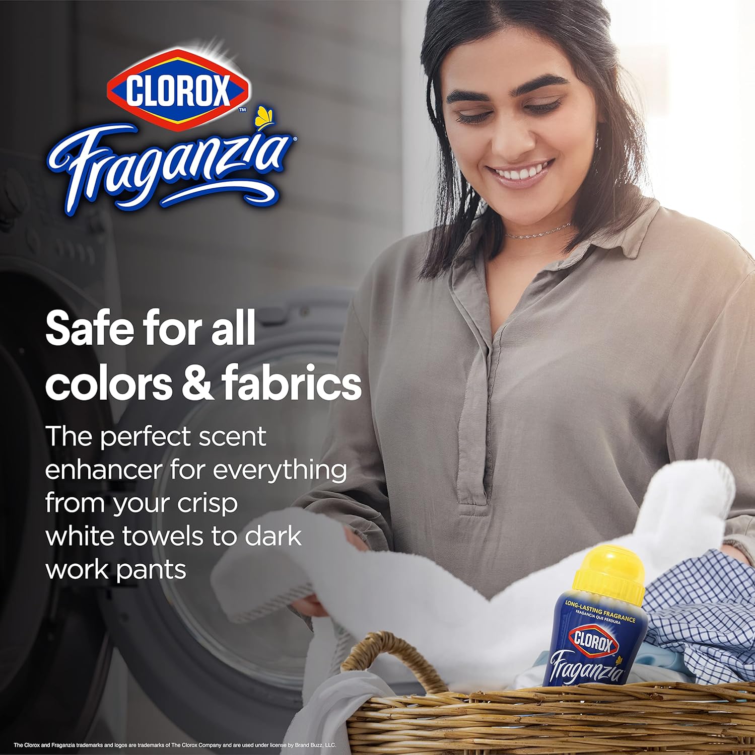 Clorox Fraganzia In-Wash Scent Booster Crystals in Ocean Scent, 18 Oz Twin Pack | Laundry Scent Booster Crystals | In-wash Scent Booster for Fresh Laundry in Ocean Scent 18 Ounce Twin Pack, 36oz