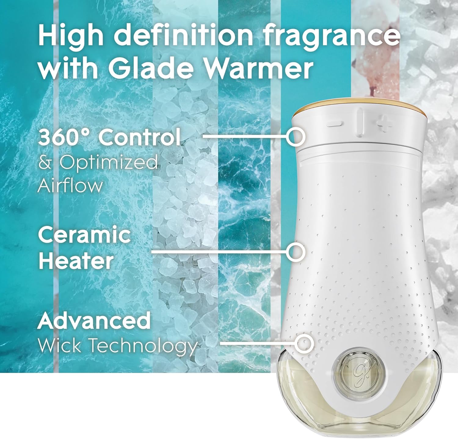 Glade PlugIns Refills Air Freshener, Scented and Essential Oils for Home and Bathroom, Apple Cinnamon, 3.35 Fl Oz, 5 Count