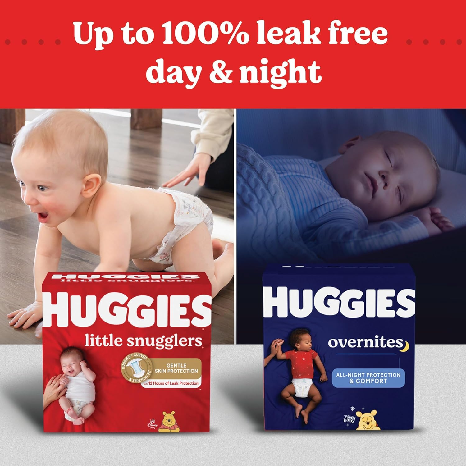 Huggies Size 1 Diapers, Little Snugglers Diapers, Size 1 (8-14 lbs), 198 Ct (6 packs of 33)