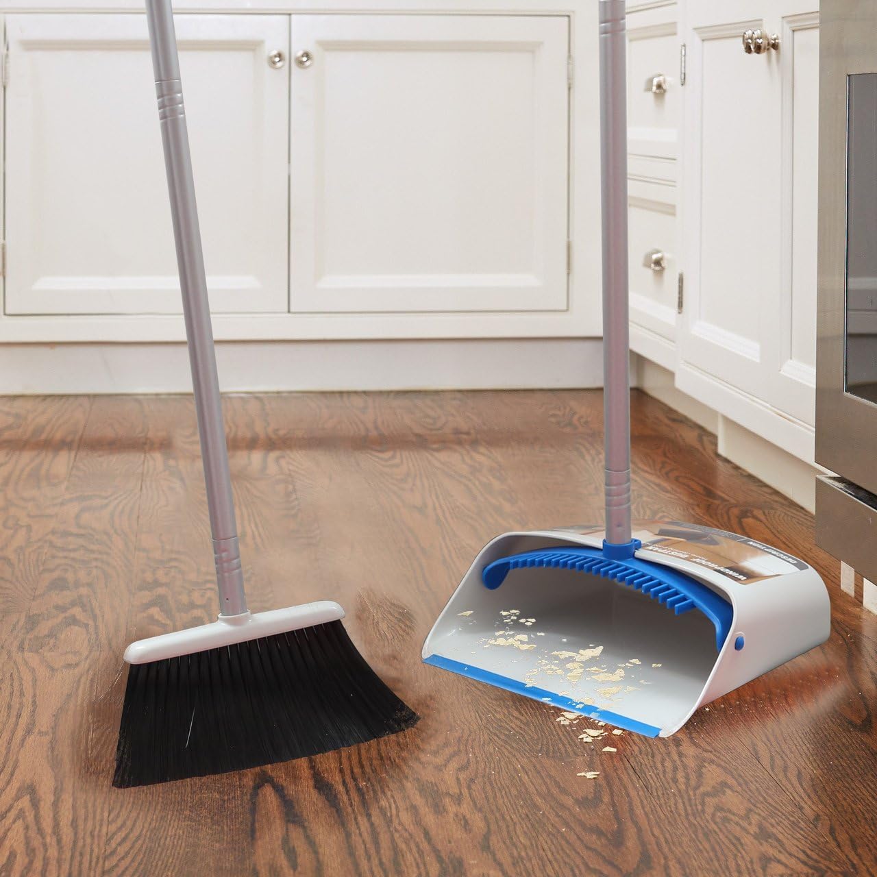 TreeLen Broom and Dustpan Set with 52