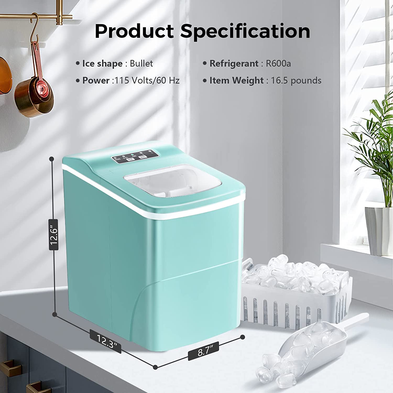 Portable Ice Makers Countertop