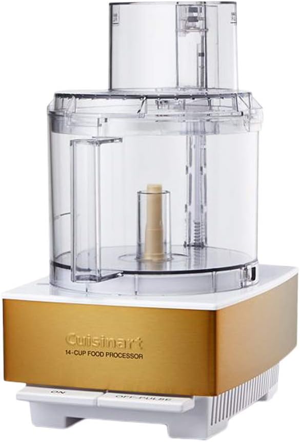 Cuisinart Food Processor 14-Cup Vegetable Chopper for Mincing, Dicing, Shredding, Puree & Kneading Dough, Stainless Steel, DFP-14BCNY