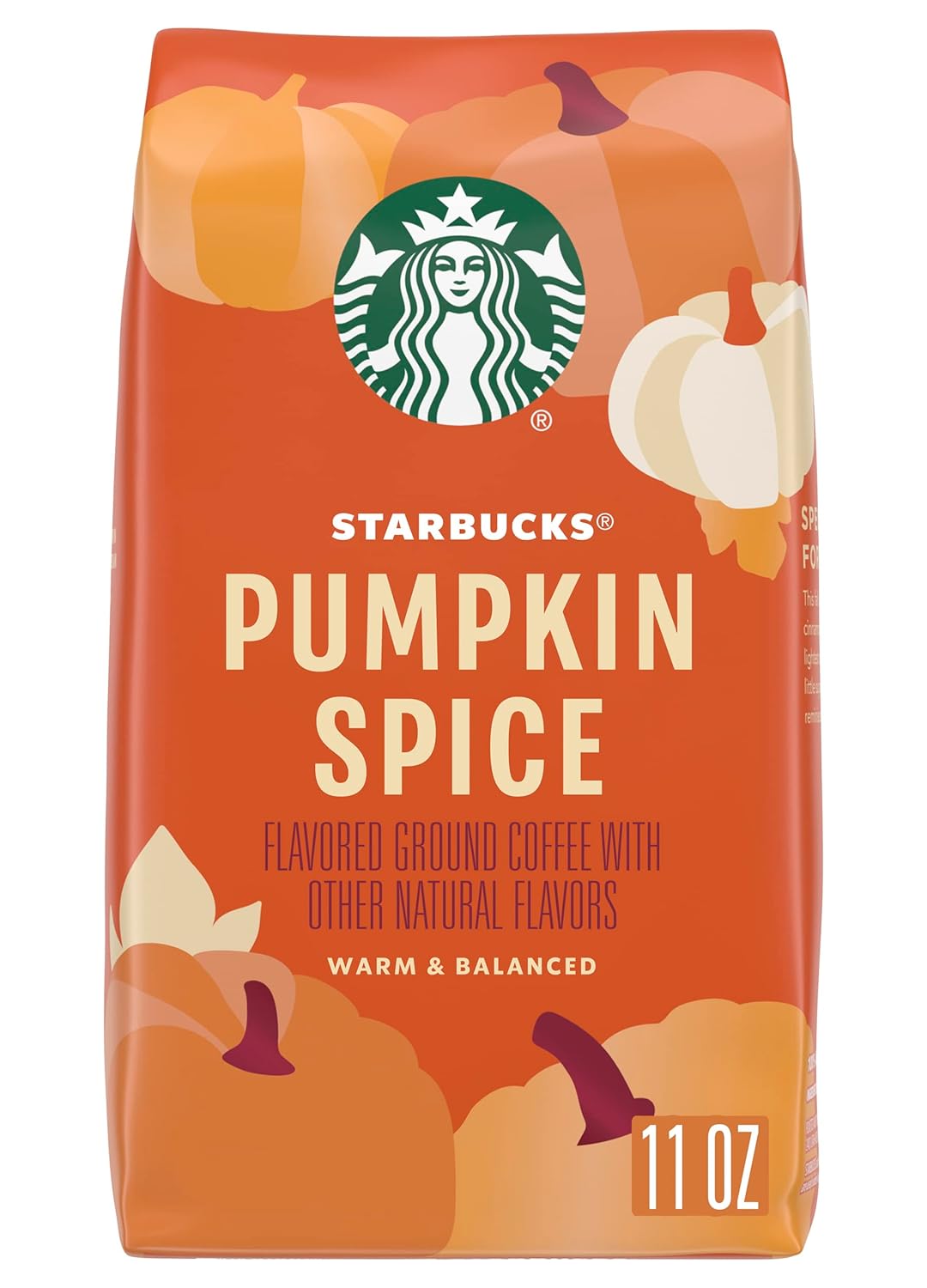 Starbucks Ground Coffee, Medium Roast Coffee, Pike Place Roast, 100% Arabica, 1 Bag (28 Oz)