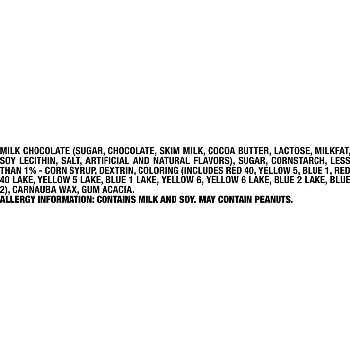 Holiday Milk Chocolate Candy in Candy Cane, 3 Oz.