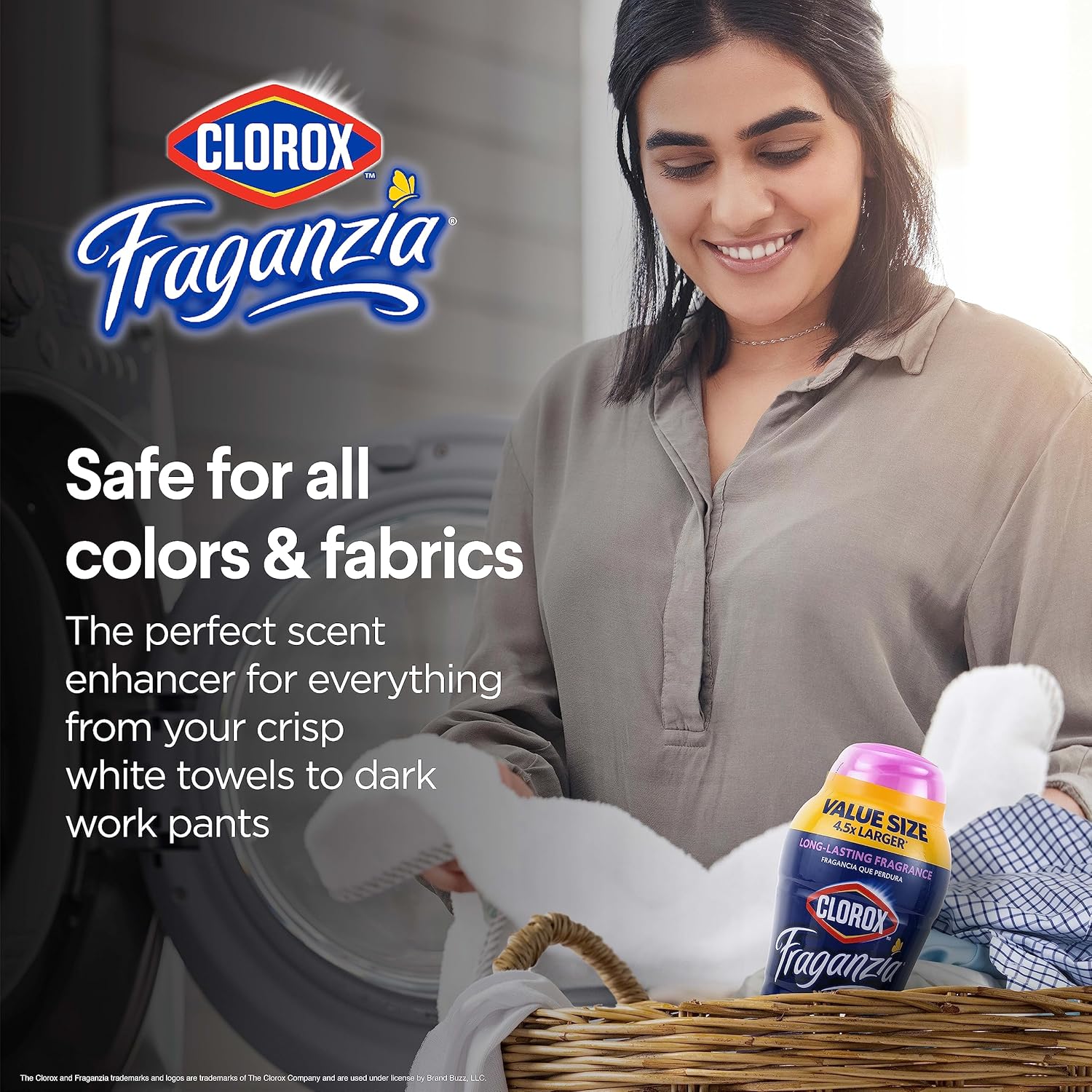 Clorox Fraganzia In-Wash Scent Booster Crystals in Ocean Scent, 18 Oz Twin Pack | Laundry Scent Booster Crystals | In-wash Scent Booster for Fresh Laundry in Ocean Scent 18 Ounce Twin Pack, 36oz