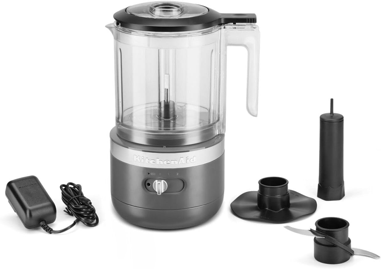 KitchenAid 5 Cup Food Chopper - KFC0516, Empire Red