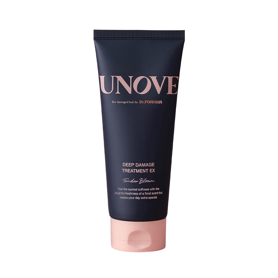 UNOVE Deep Damage Hair Treatment Mask Ex 320 ml/10.82fl.oz | Protein-Rich Nourishment | Deep Conditioner for Dry Damaged Hair | Fast & Easy Hair Mask | Deep Conditioning & Moisturizing | DR.FORHAIR