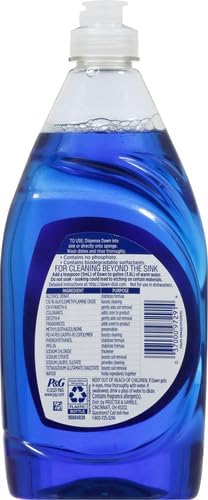 Dawn Platinum Dishwashing Liquid Dish Soap, Refreshing Rain Scent, 32.7 fl oz