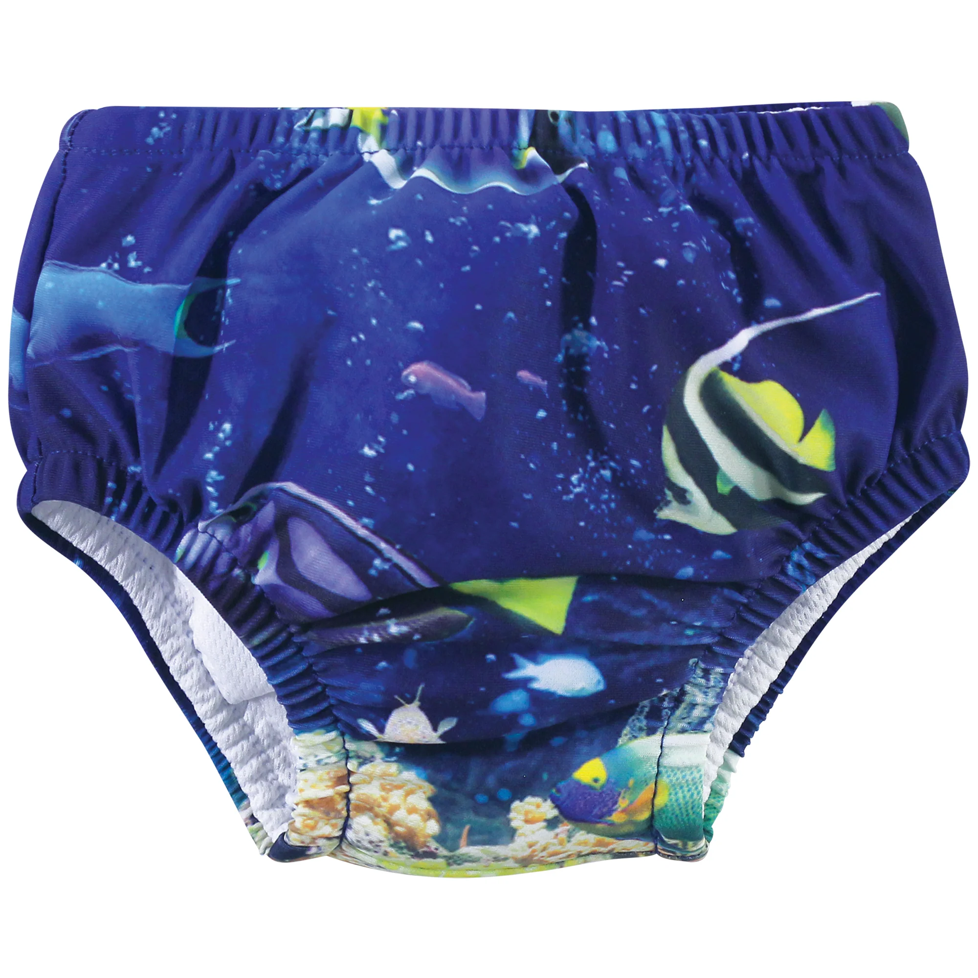 Hudson Baby Infant and Toddler Gender Neutral Swim Diapers, Coral Reef Dolphin