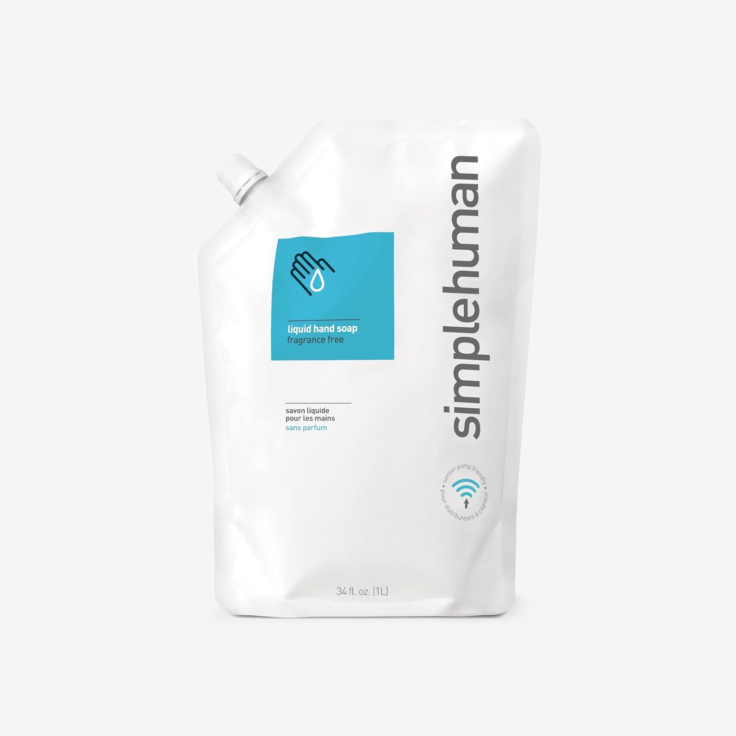 simplehuman Lavender Moisturizing Liquid Hand Soap Refill Pouch, 34 Fl. Oz.