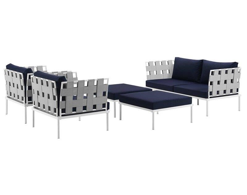 Finney 5 - Person Seating Group with Cushions