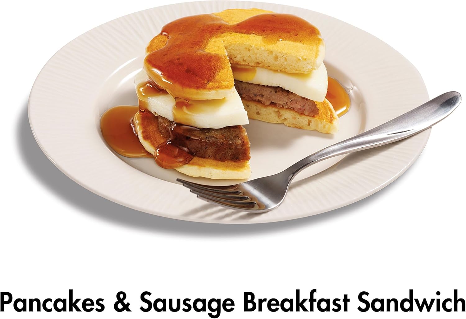 Hamilton Beach Breakfast Sandwich Maker with Egg Cooker Ring, Customize Ingredients, English Muffins, Croissants, Mini Waffles, Perfect White Elephant Gifts, Single, Black