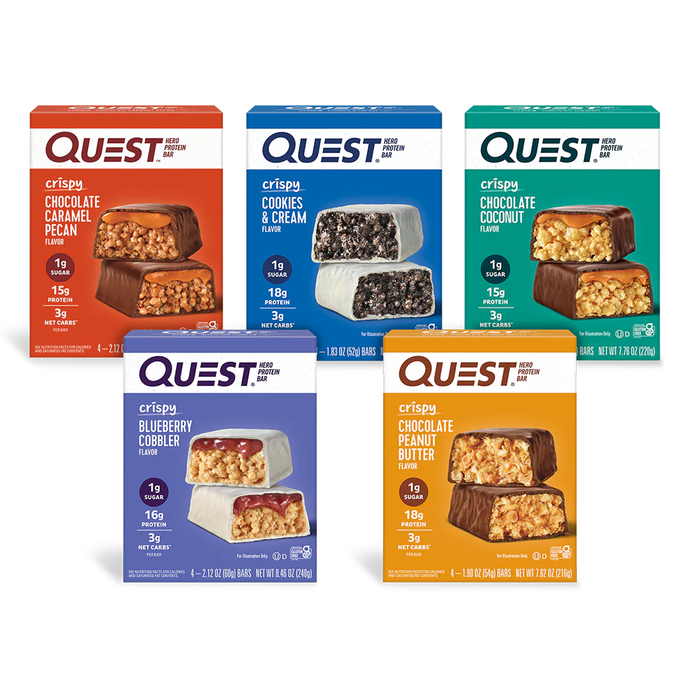 Crispy Hero Bar Variety Pack