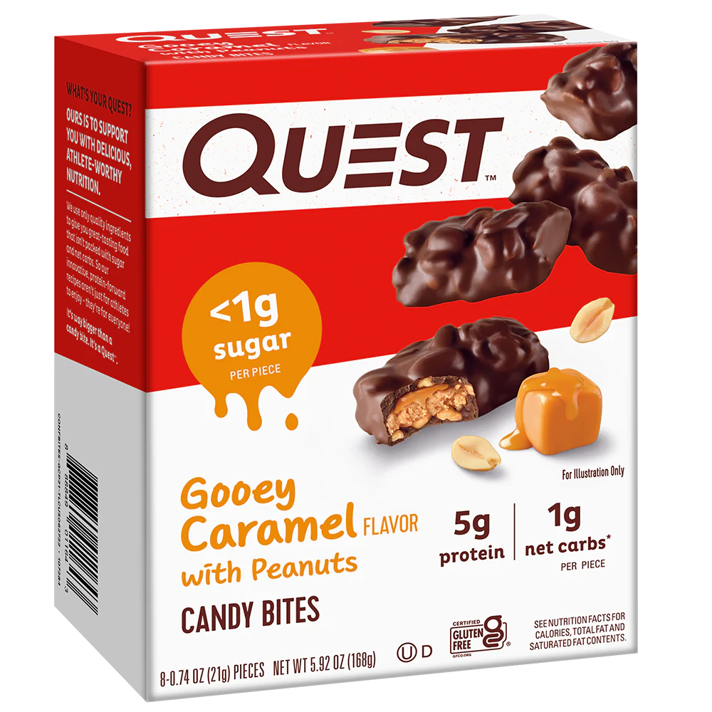 Gooey Caramel Candy Bites