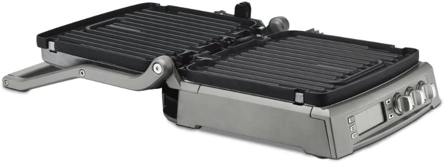 Cuisinart Panini Press, Stainless Steel Griddler, Sandwich Maker & More, 5-IN-1, GR-4NP1