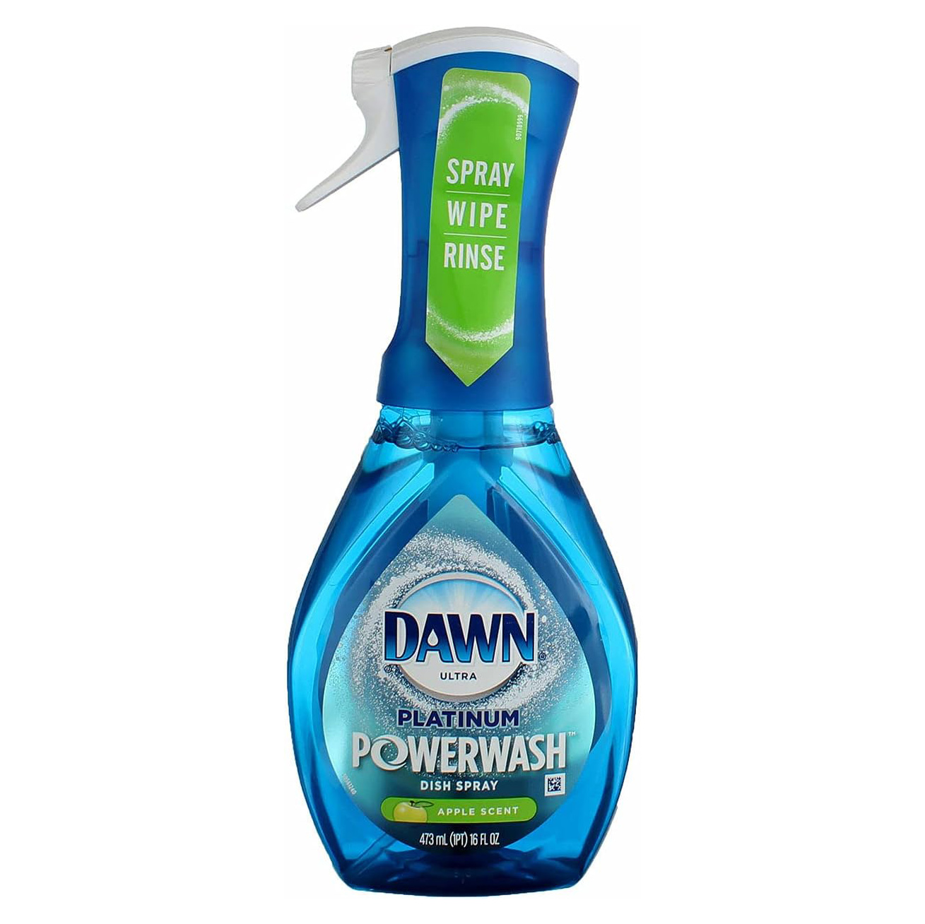 Dawn Platinum Powerwash Dish Spray, Dish Soap, Fresh Scent Bundle, 1 Spray (16oz) + 3 Refills (16oz each)