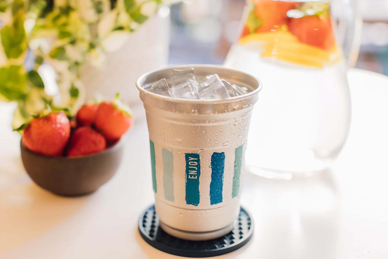 Ball Aluminum Cup Recyclable Party Cups, 20 oz. Cup, 30 Cups Per Pack