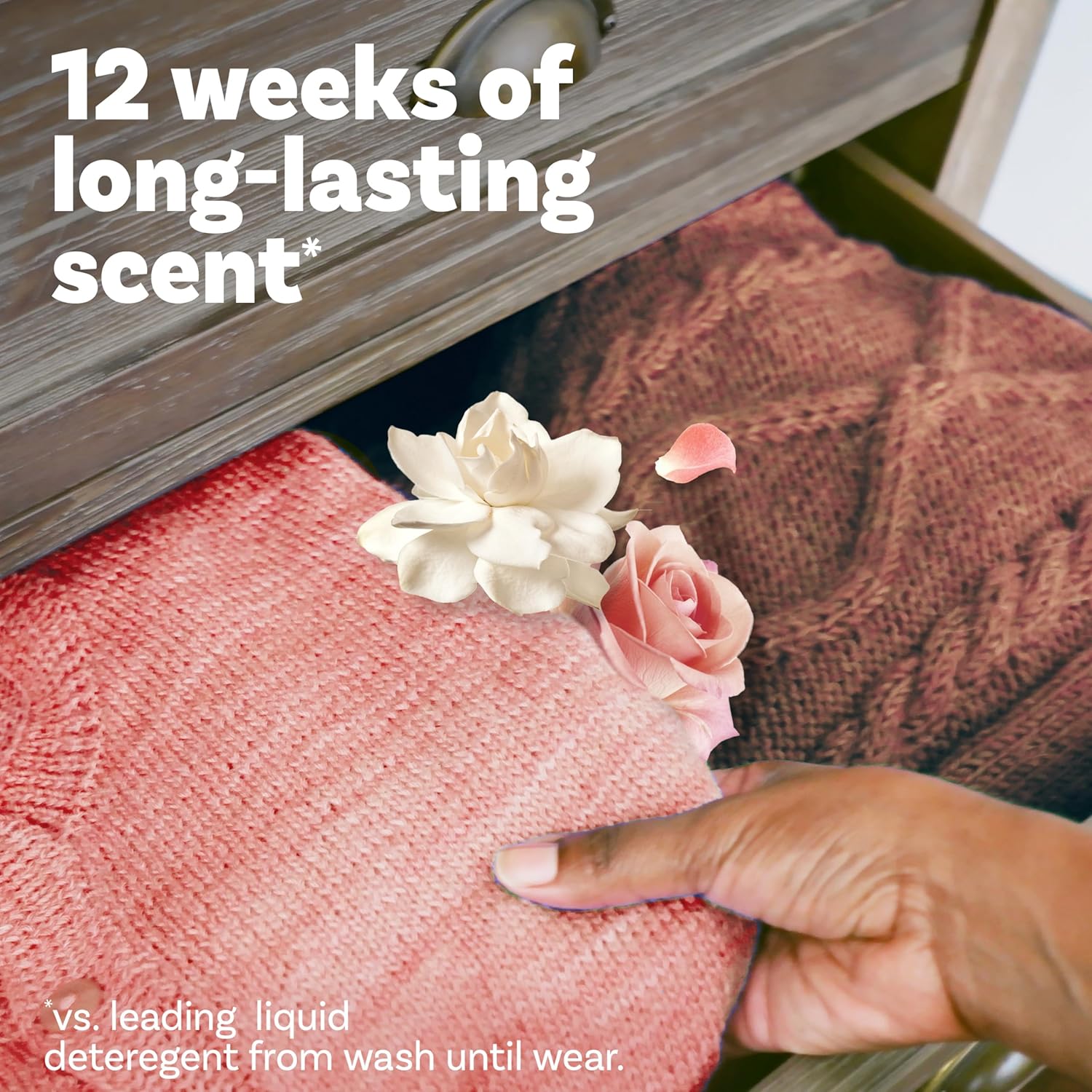 Downy Infusions In Wash Scent Booster Beads, CALM, Soothing Lavender and Vanilla Bean Scent, 24 oz Laundry Beads