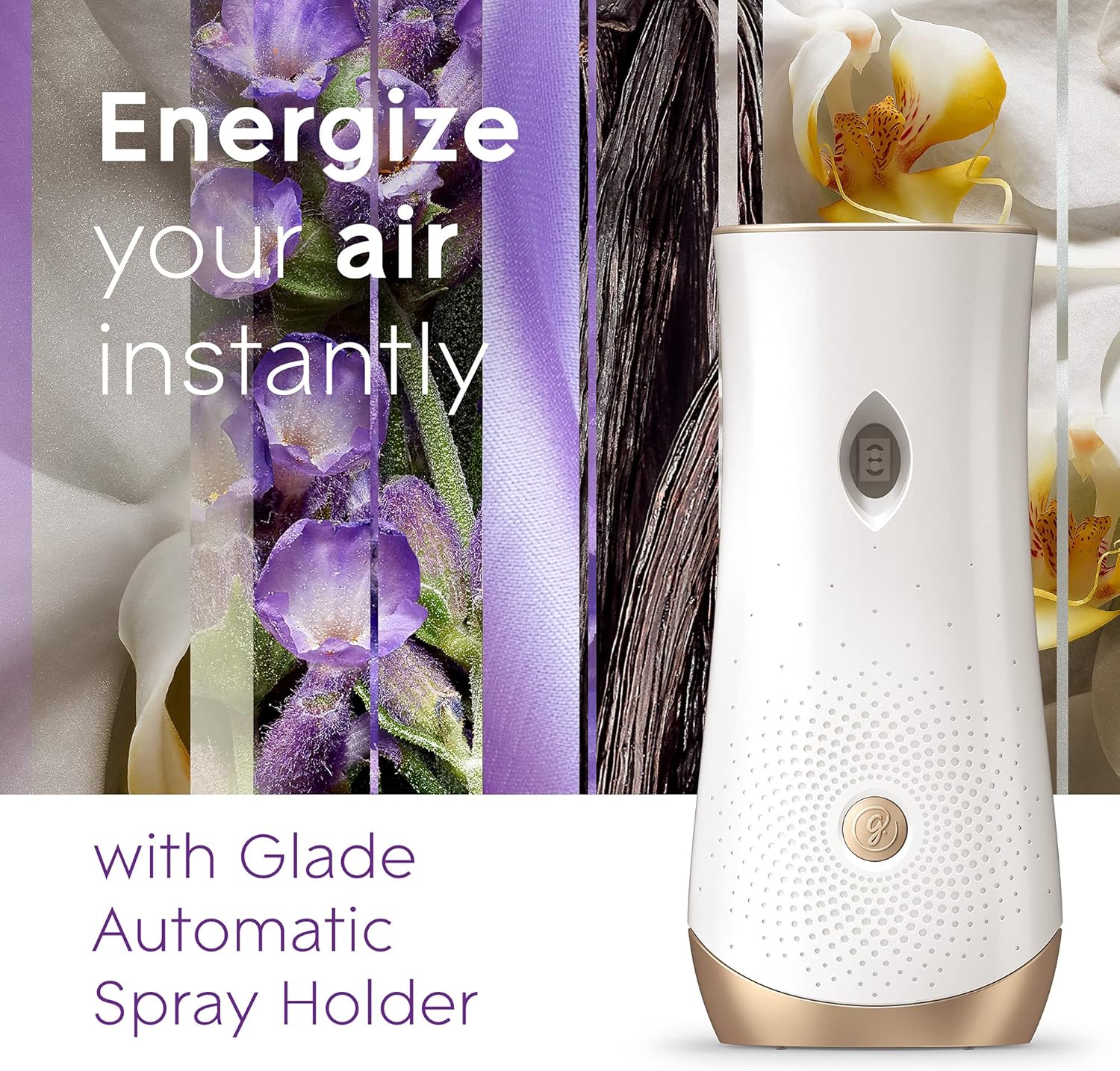 Glade Automatic Spray Air Freshener Refill, Scented Air Freshener for Home and Bathroom, Clean Linen, 6.2 Oz, 2 Count