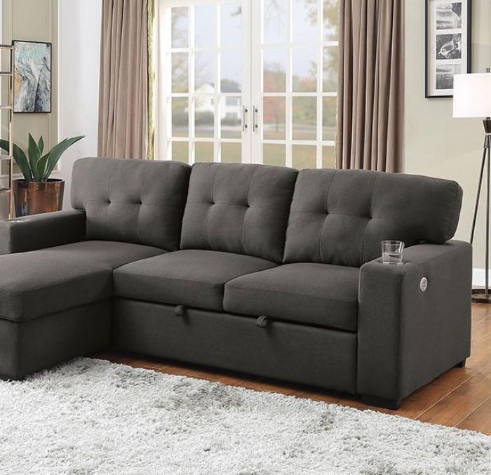 SAMMY Sectional, Dark Gray