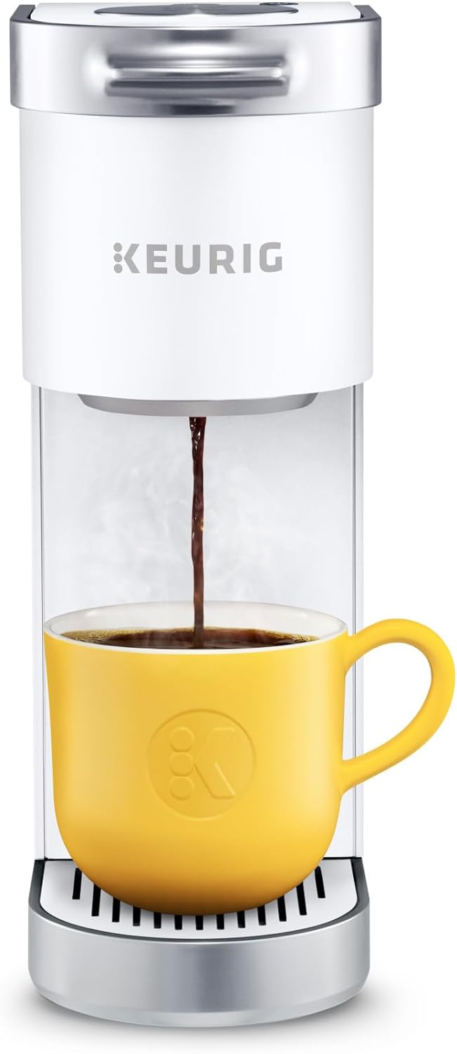 Keurig K-Mini Plus Single Serve K-Cup Pod Coffee Maker, with 6 to 12oz Brew Size, Stores up to 9 K-Cup Pods, Travel Mug Friendly, Matte Black
