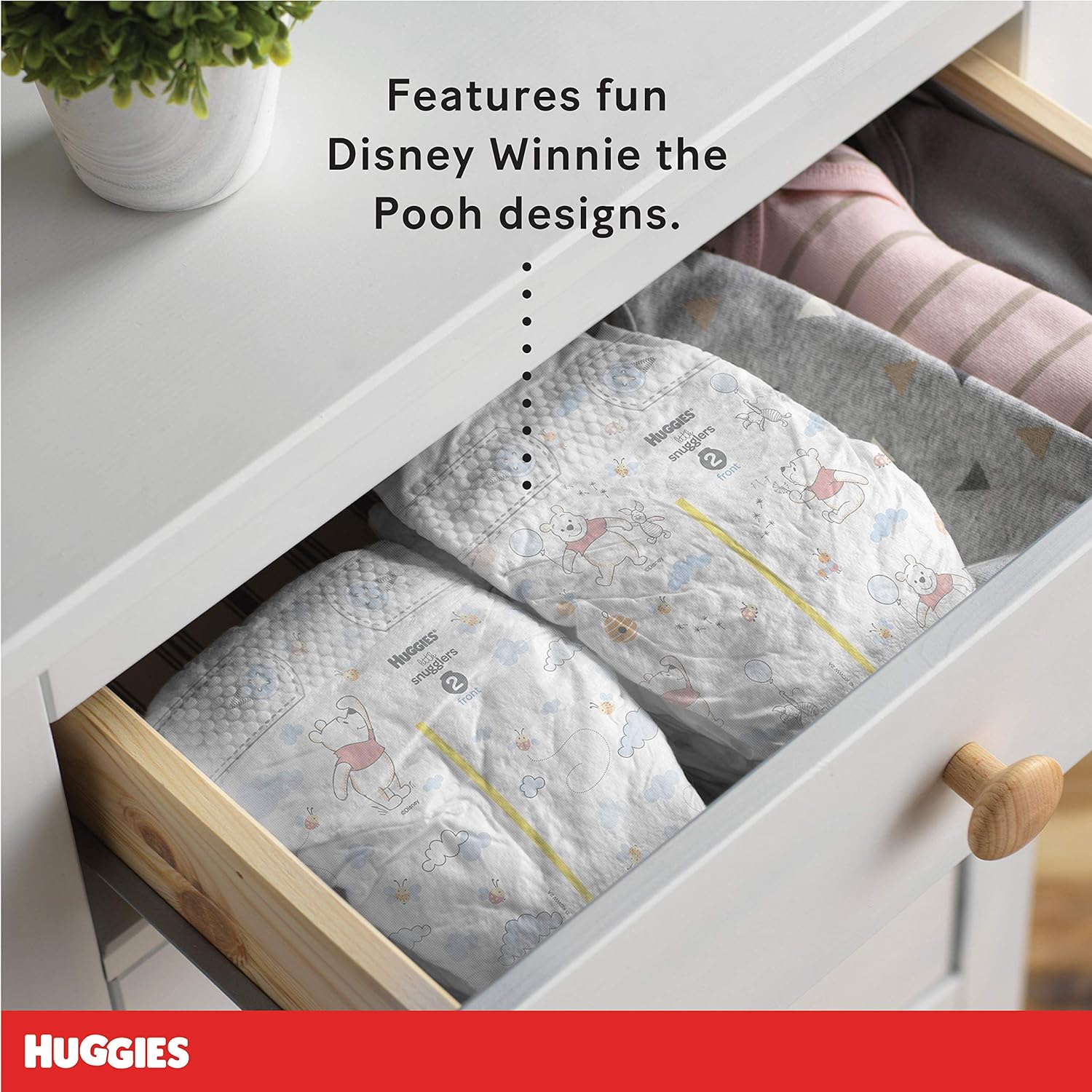 Huggies Size 1 Diapers, Little Snugglers Diapers, Size 1 (8-14 lbs), 198 Ct (6 packs of 33)