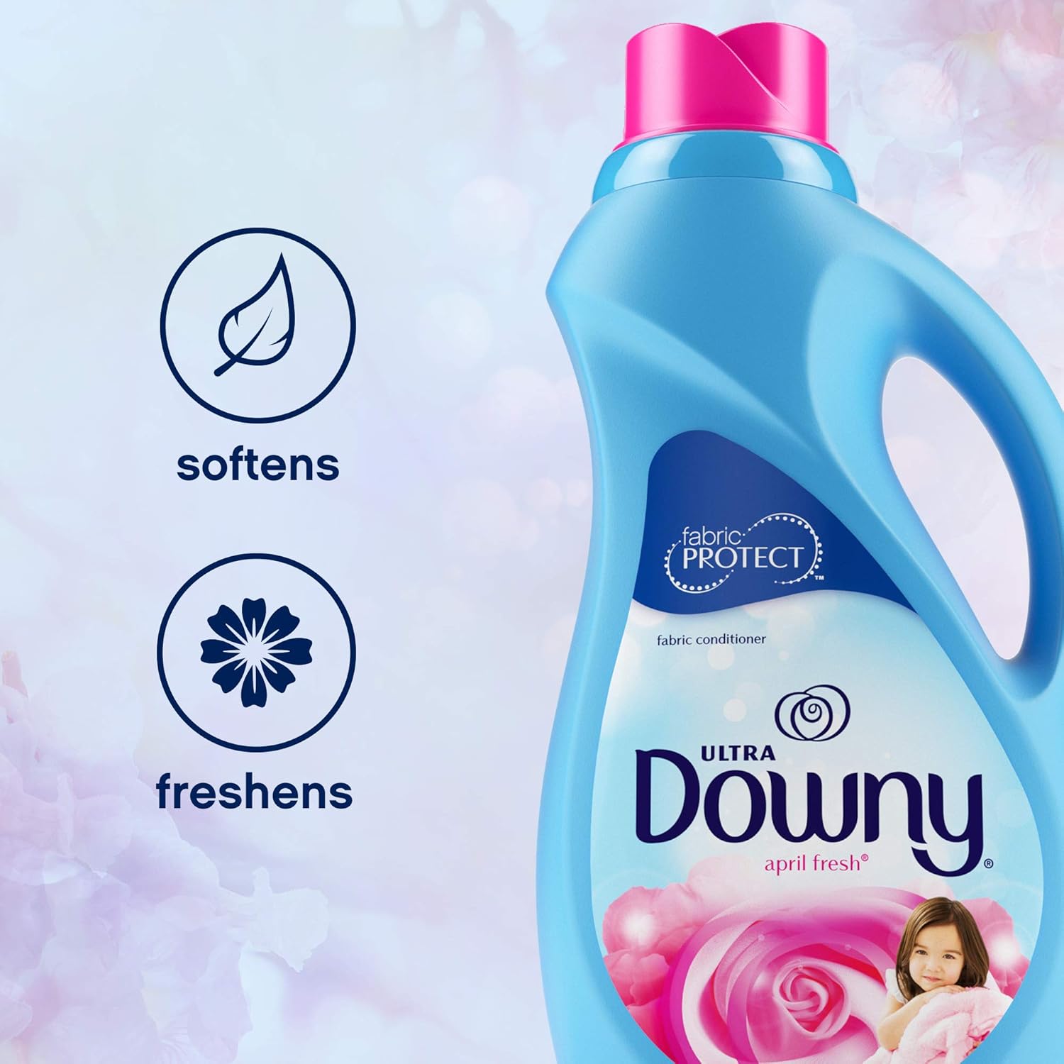 Downy April Fresh Liquid Fabric Conditioner (Fabric Softener), 10 FL OZ
