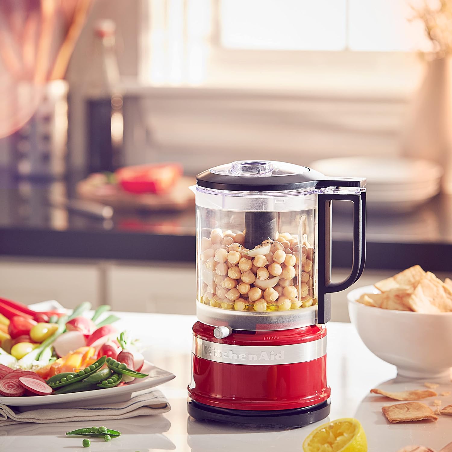 KitchenAid 5 Cup Food Chopper - KFC0516, Empire Red