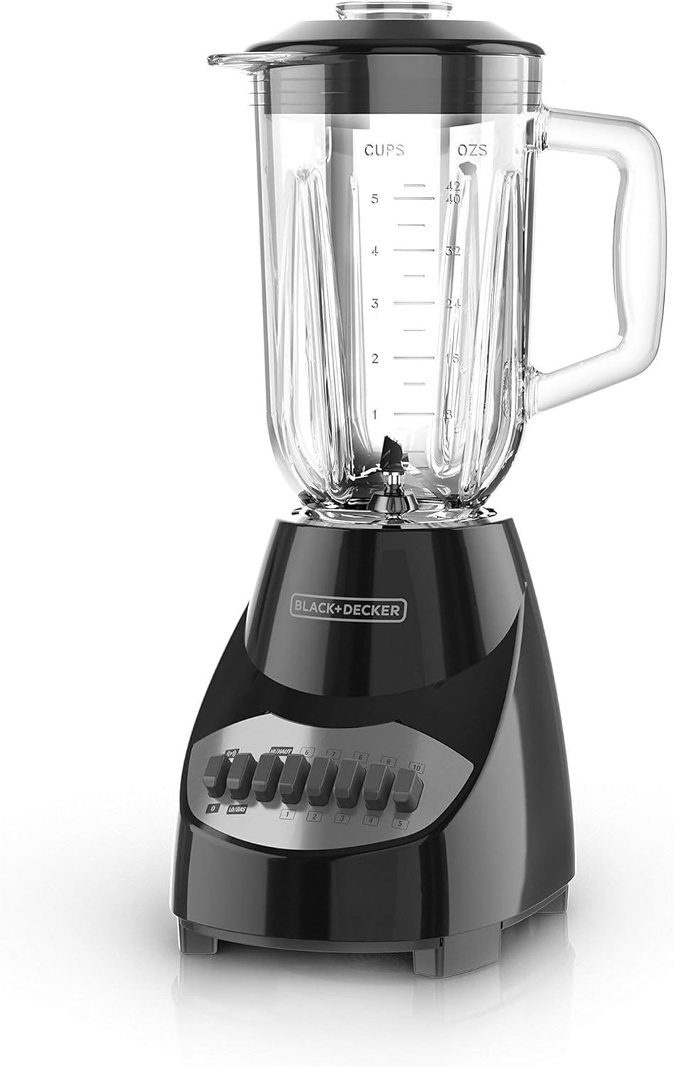 BLACK+DECKER Food Processor and Vegetable Chopper, Stainless Steel Blade, 8-Cup Capacity, 450W Power with Attachments to Shred, Slice, Mince, Grind, and Puree