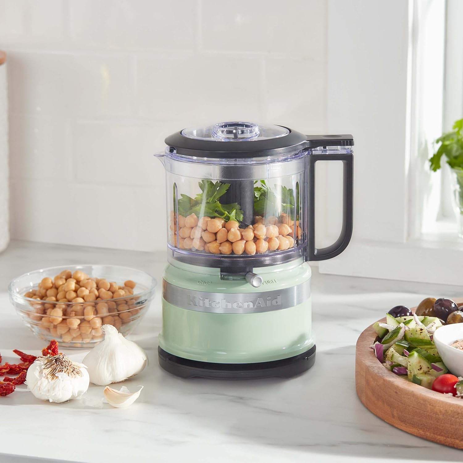 KitchenAid KFC3516ER 3.5 Cup Food Chopper, Empire Red