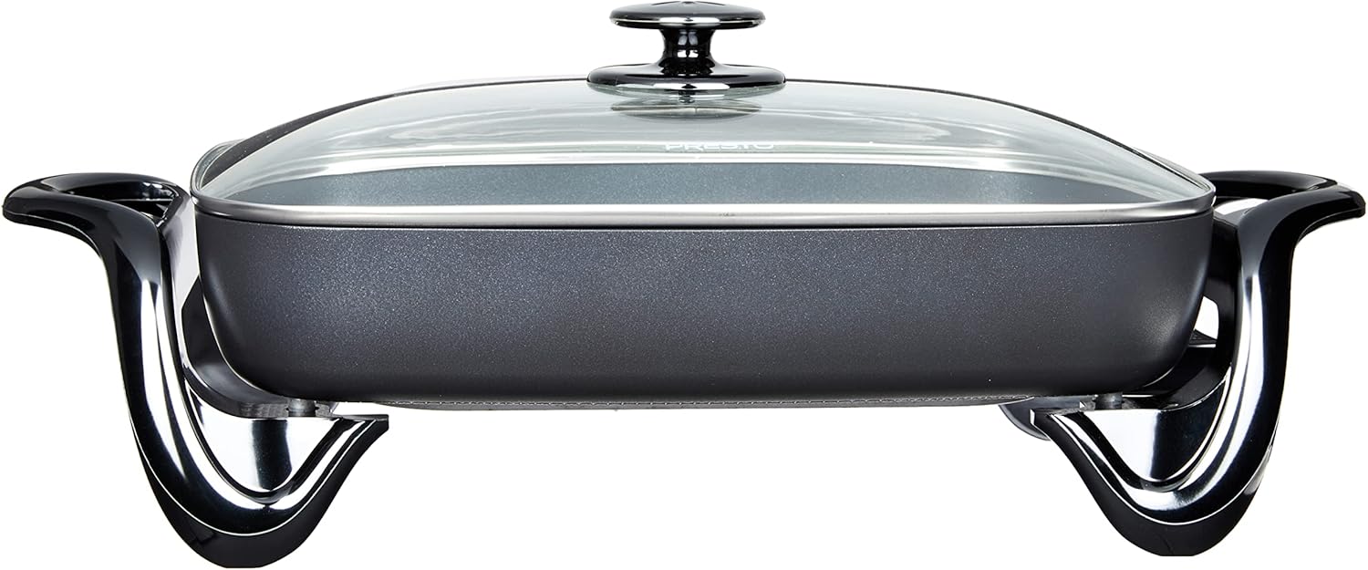 Presto 06852 16-Inch Electric Skillet with Glass Cover