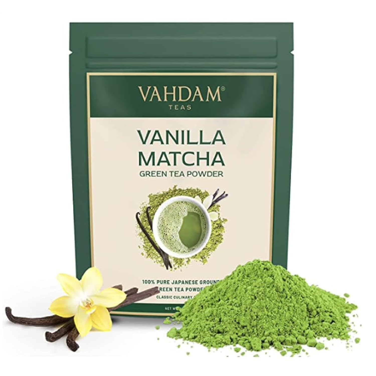 VAHDAM, Organic Turmeric Ginger Herbal Tea Bags (100 Pyramid Tea Bags) Caffeine Free, Non GMO, Gluten Free | 100% Pure Herbal Blend - Savory & Spicy | Plant-Based Tea Bags | Resealable Ziplock Pouch