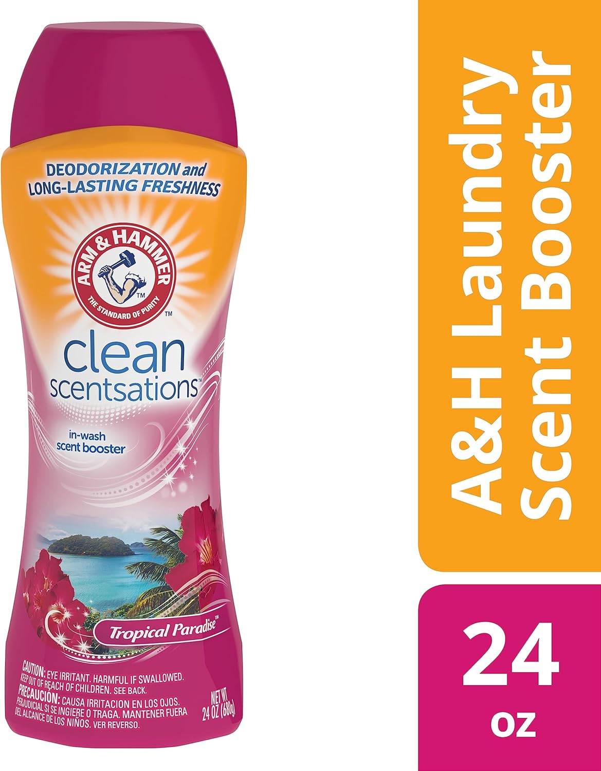 Arm & Hammer In-Wash Scent Booster, Tropical Paradise, 37.8 Ounce