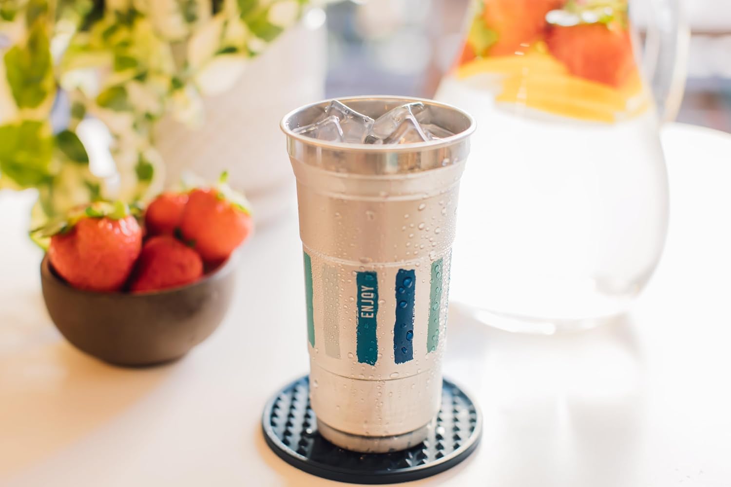 Ball Aluminum Cup Recyclable Party Cups, 20 oz. Cup, 30 Cups Per Pack