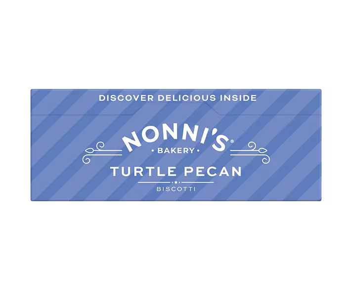 Nonni’s Turtle Pecan Biscotti 8 ct Box