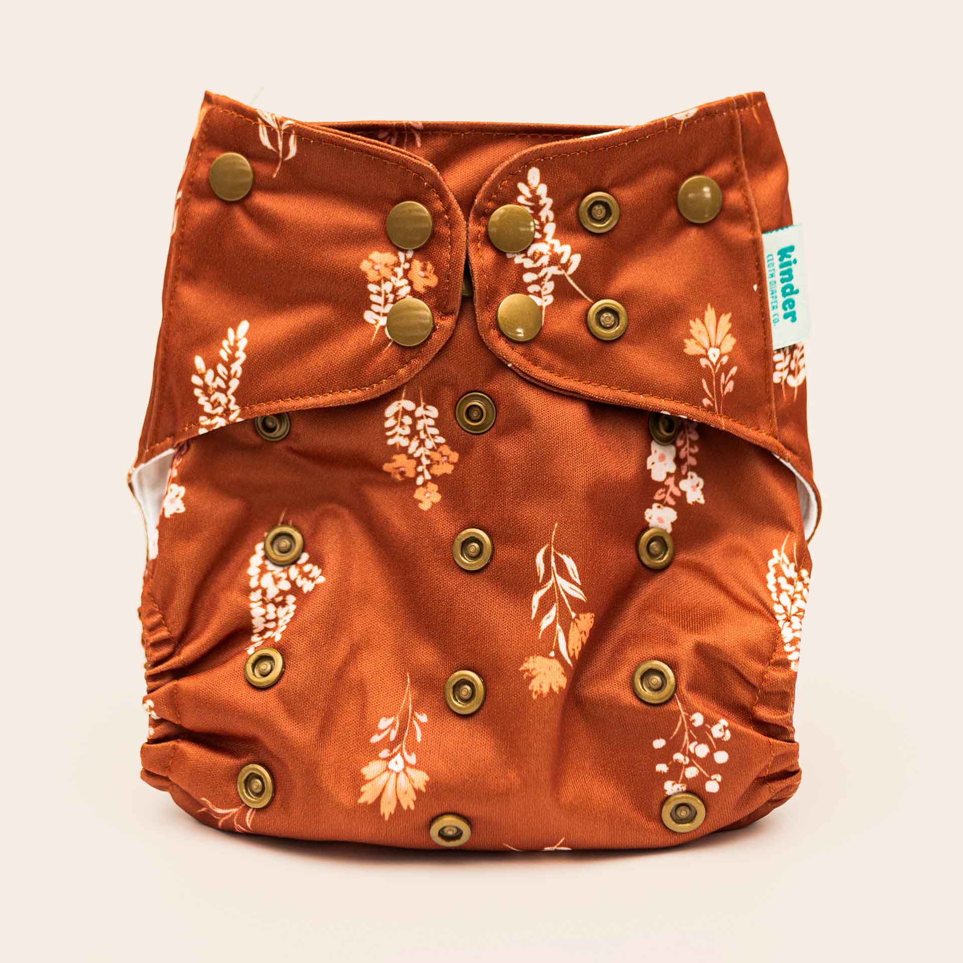Kinder Cloth Diaper Co. Patterned Pocket Cloth Diaper with Athletic Wicking Jersey