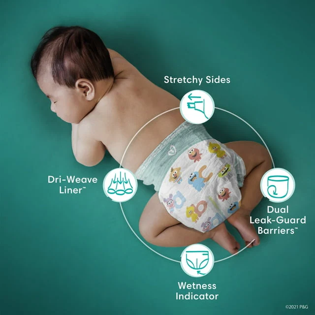 Pampers Baby Dry Diapers Size 2 37 Count
