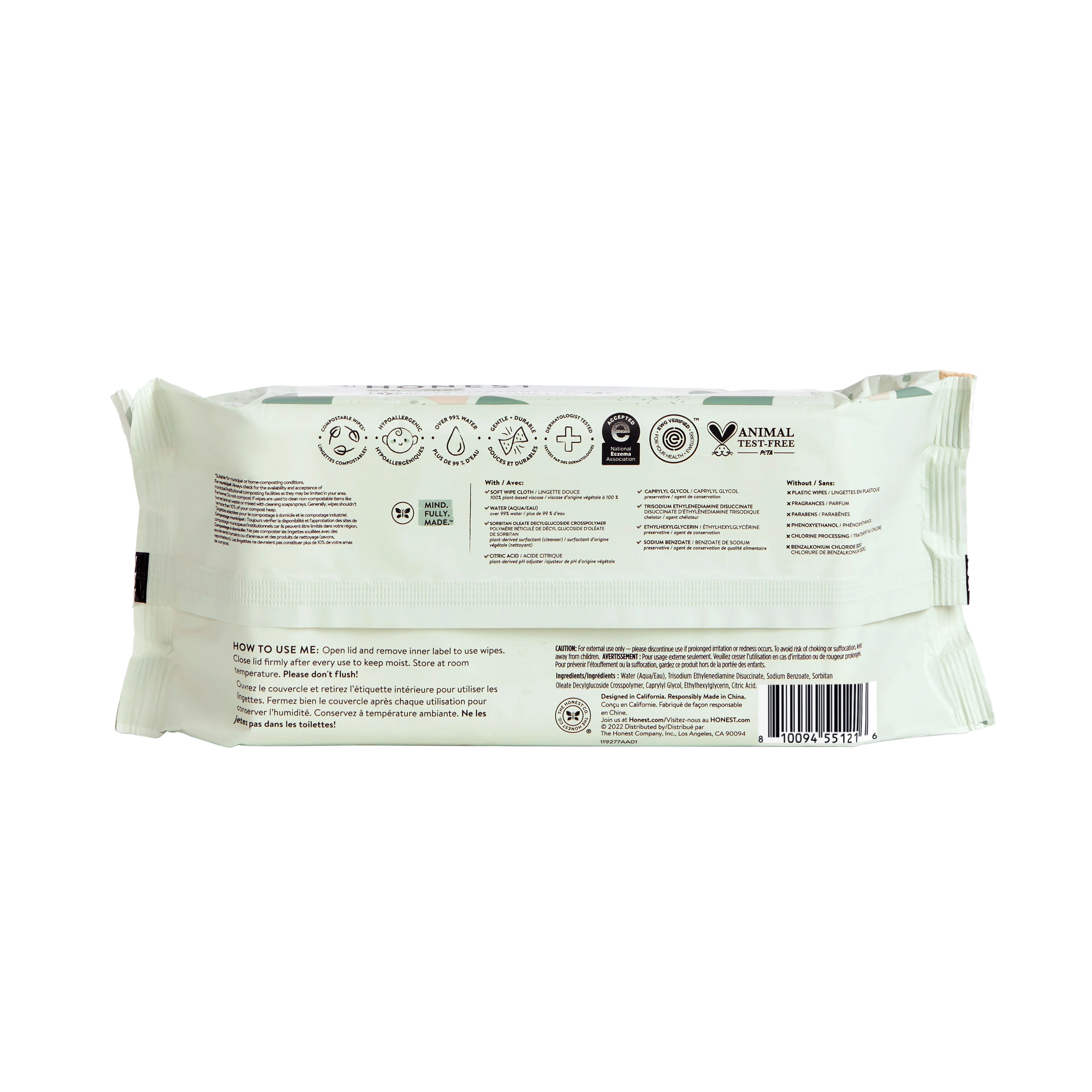 The Honest Company Wipes Geo Mood