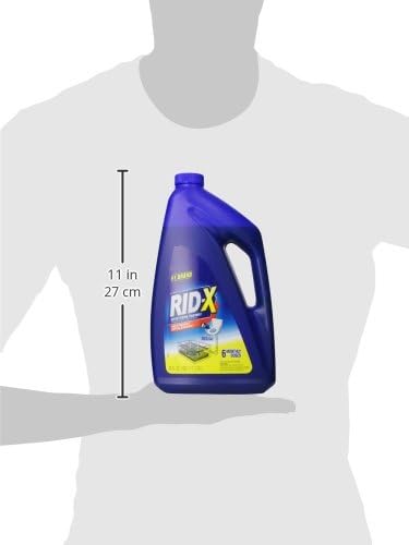 RID-X Septic Treatment, Septic Tank Treatment, 6 Month Supply Of Liquid, 48 oz