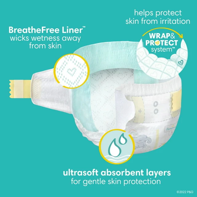 Pampers Swaddlers Active Baby Diaper Size 5- 19  Count