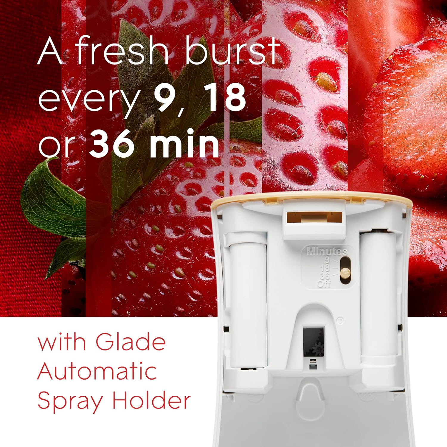 Glade Automatic Spray Air Freshener Refill, Scented Air Freshener for Home and Bathroom, Clean Linen, 6.2 Oz, 3 Count