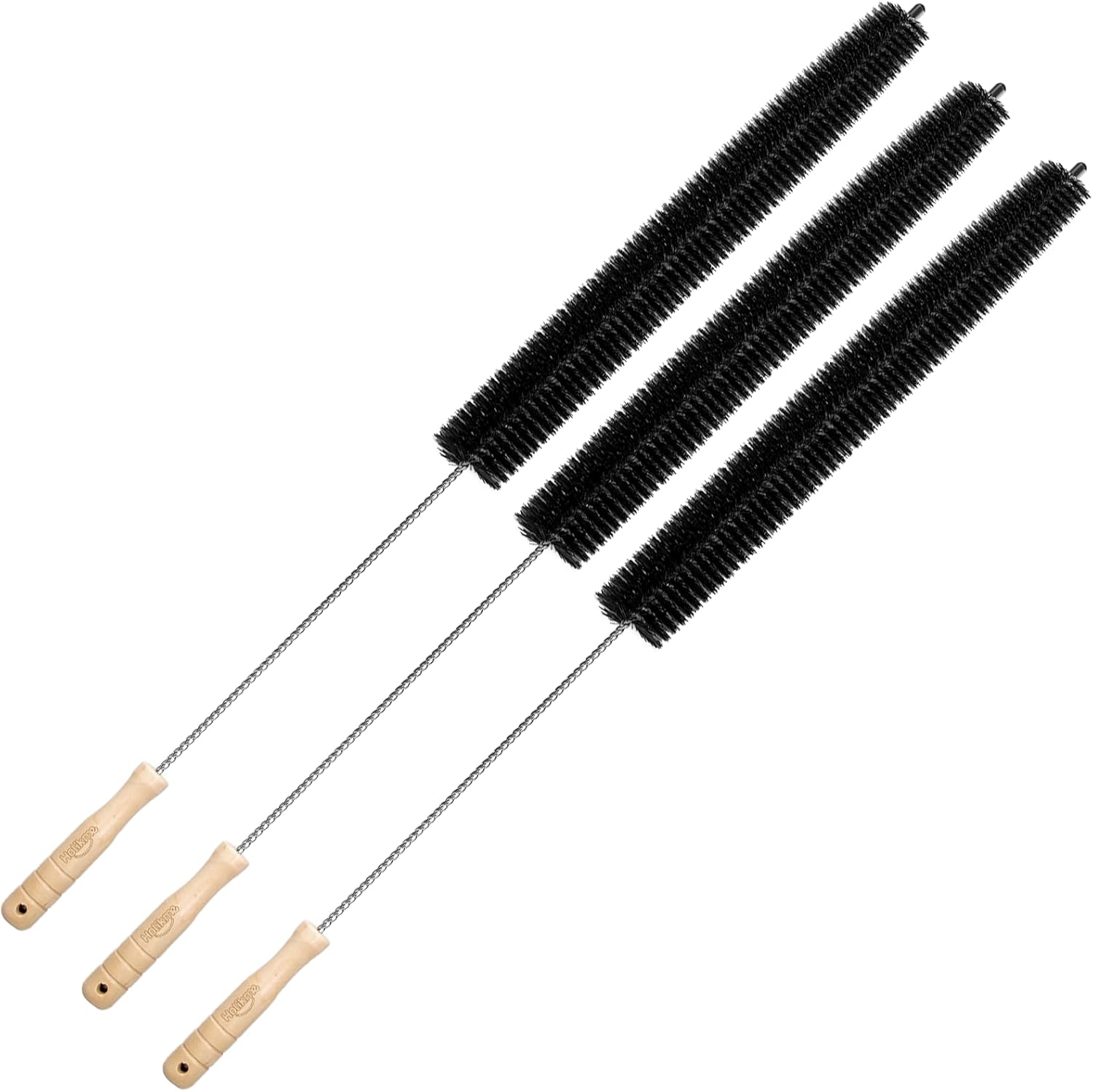 Holikme 2 Pack Dryer Vent Cleaner Kit Clothes Dryer Lint Brush Vent Trap Cleaner Home Essentials Long Flexible Vacuum Brush