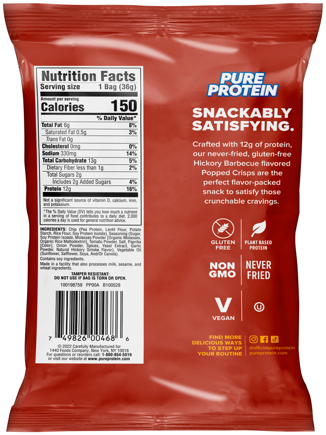 Popped Crisps Variety Pack