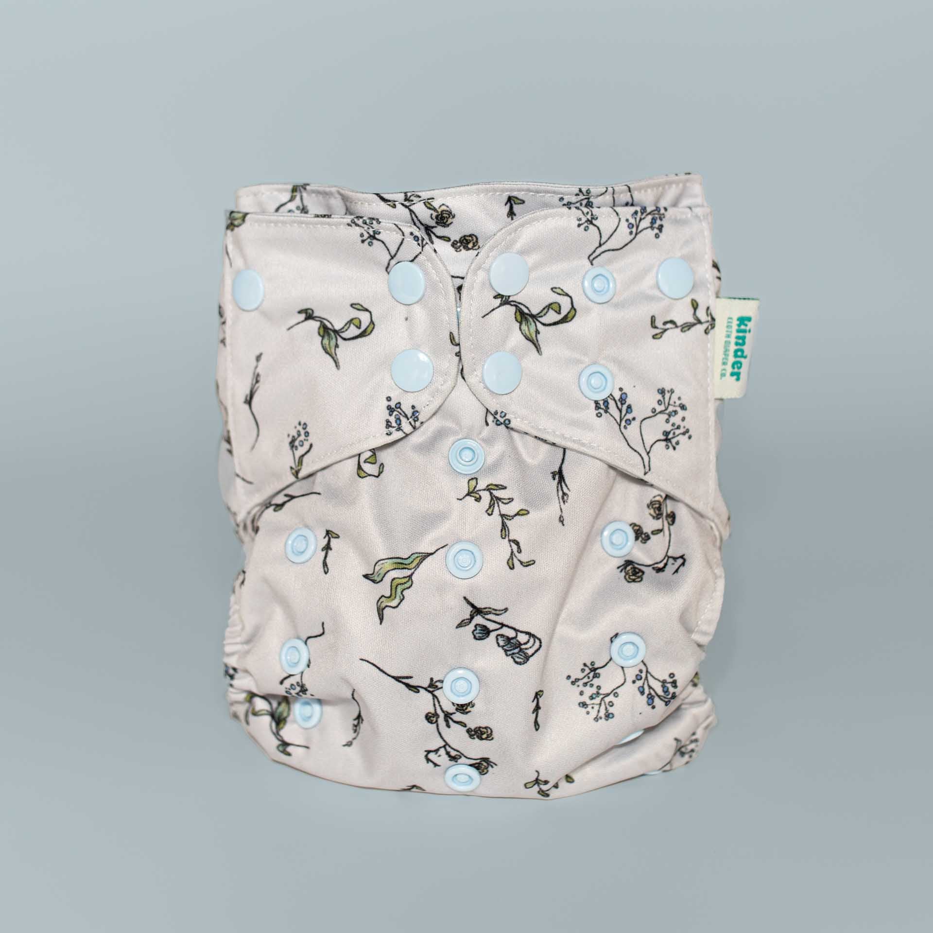 Kinder Cloth Diaper Co. Artist Collaborations Pocket Cloth Diaper with Athletic Wicking Jersey