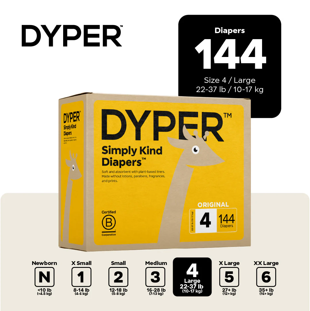 DYPER Diapers Monthly Box