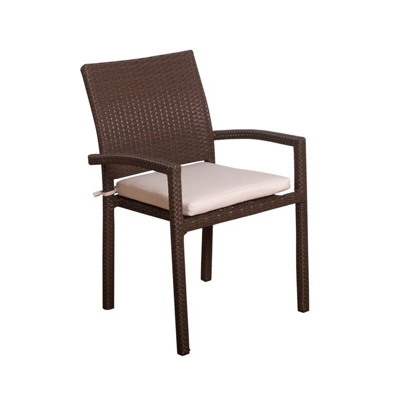 Decastro Rectangular 8 - Person 82.5'' Long Dining Set with Cushions