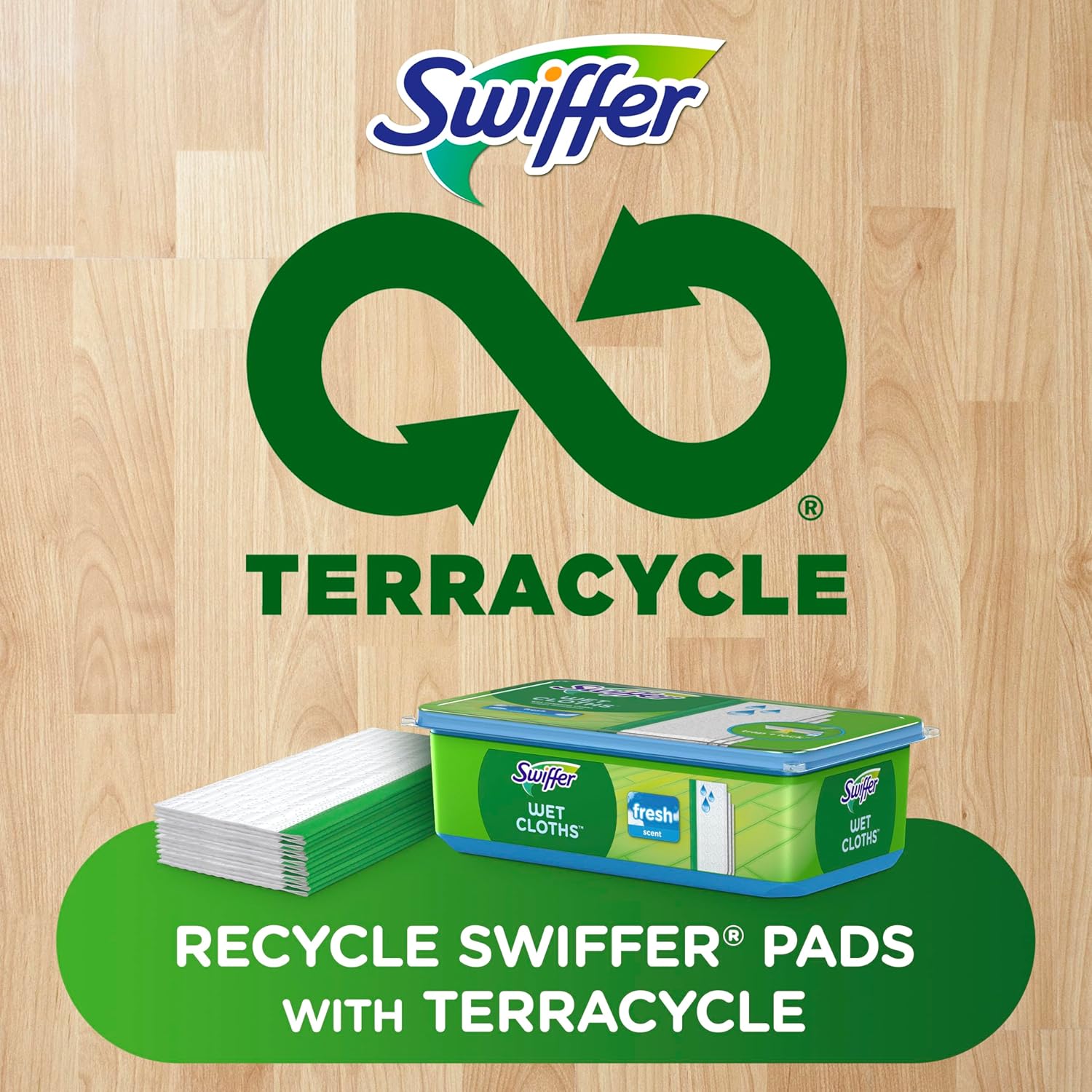 Swiffer Sweeper Wet Mopping Cloths, Open-Window Fresh, 24 count