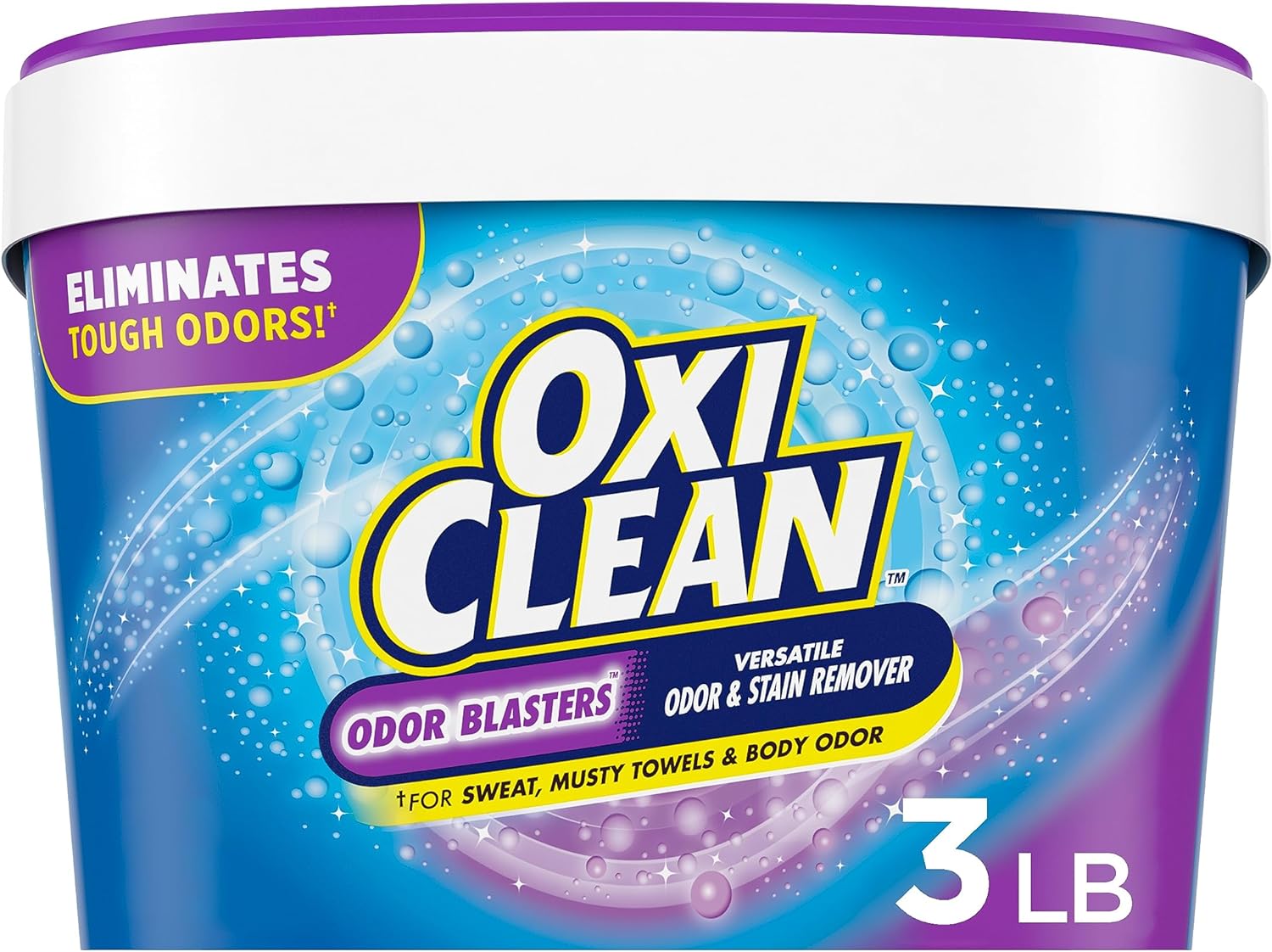 OxiClean Odor Blasters Versatile Odor and Stain Remover Powder, 5 lb